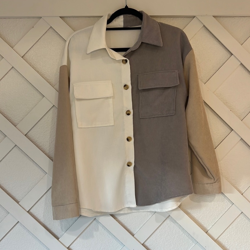 SHEIN multi tone jacket